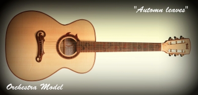Guitare Folk Automn Leaves