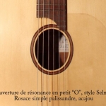 rosace guitare luthier table